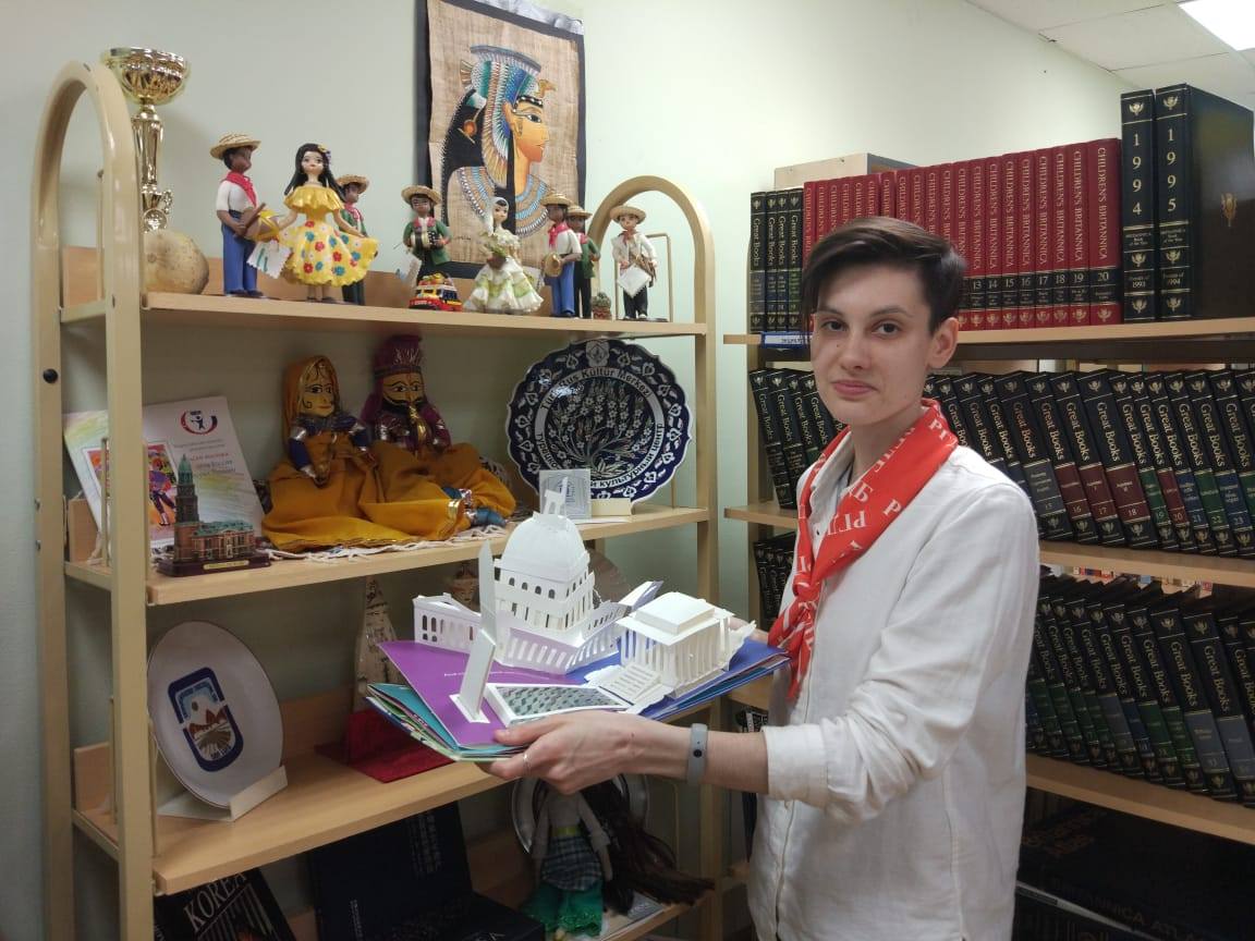 pop-up книга - подарок РГДБ