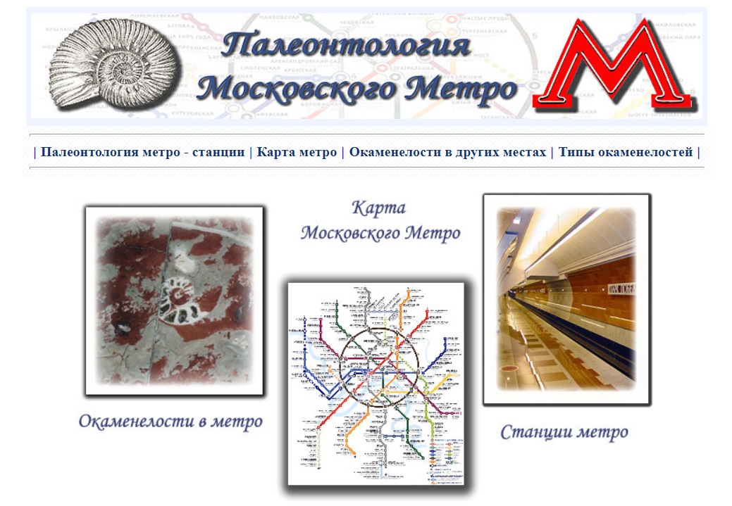 Палеонтология Московского Метро