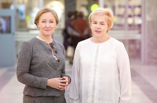 Маргарита Русецкая и Мария Веденяпина