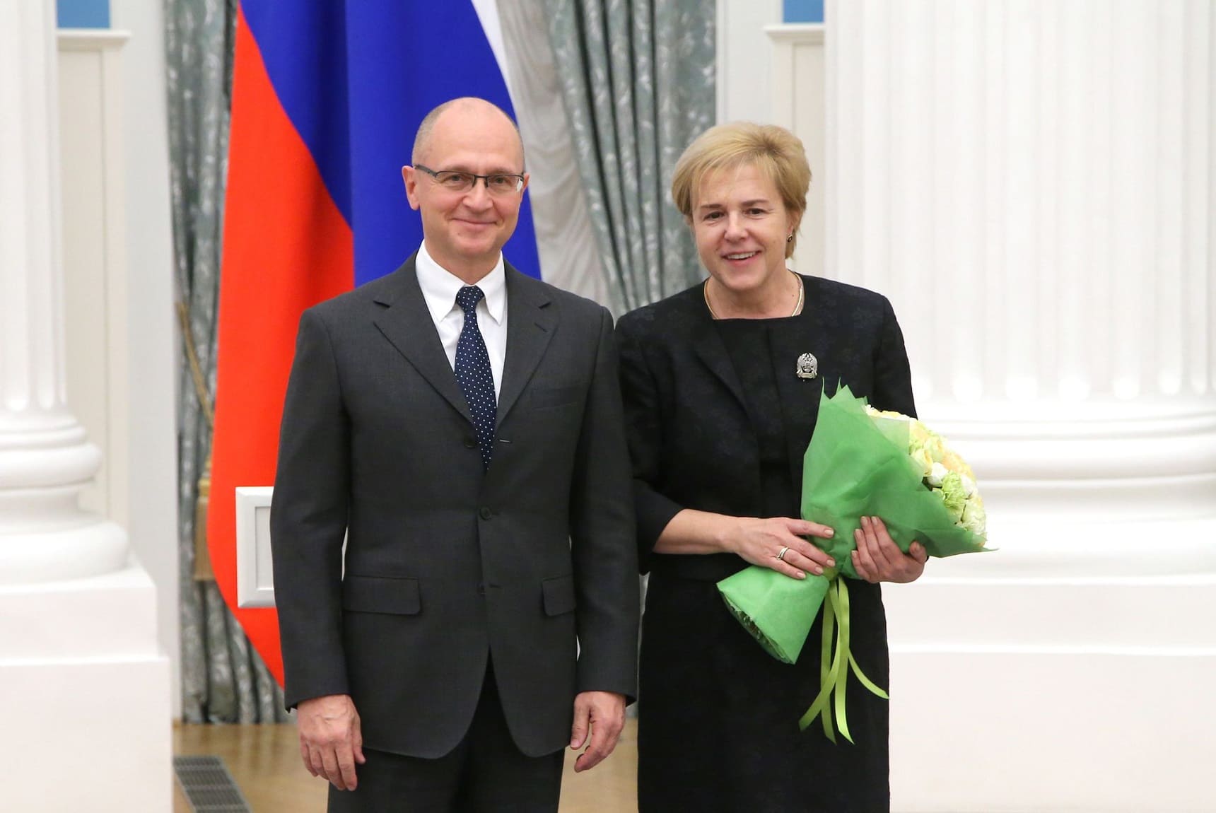 Сергей Кириенко  и Маряи Веденяпина