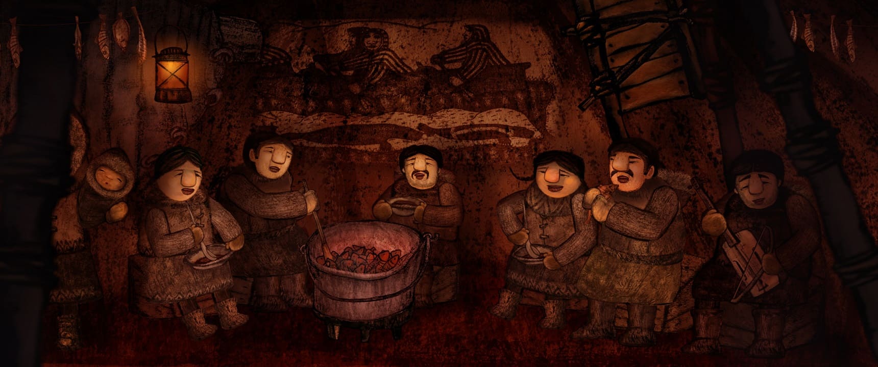 Кадр из мультфильма «Сантьяго»