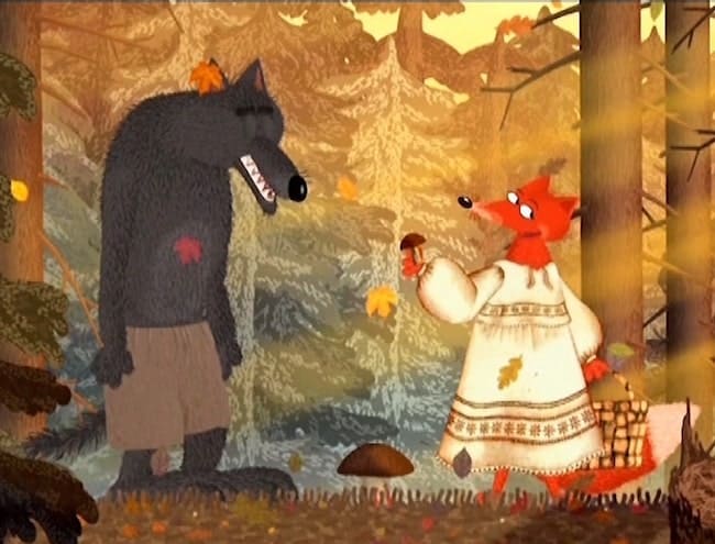 Лиса и кот мультик