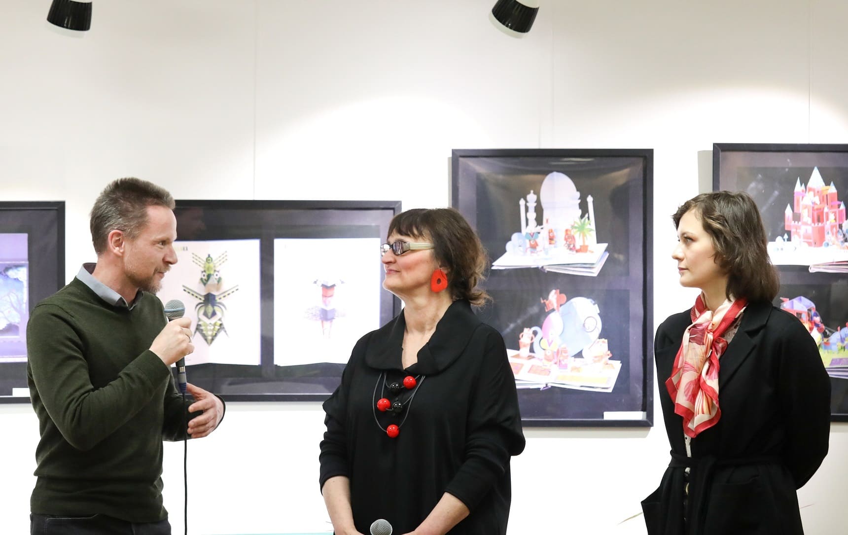 Илья Гавришин, Ольга Монина и Екатерина Казейкина