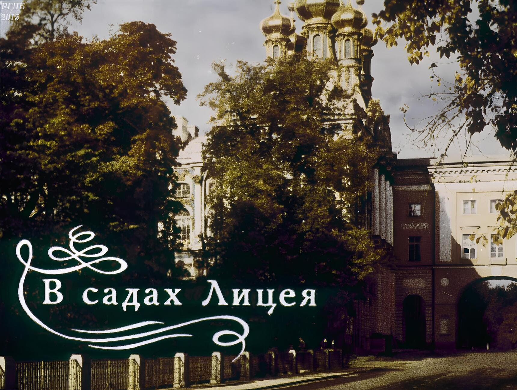 Диафильм «В садах Лицея» 