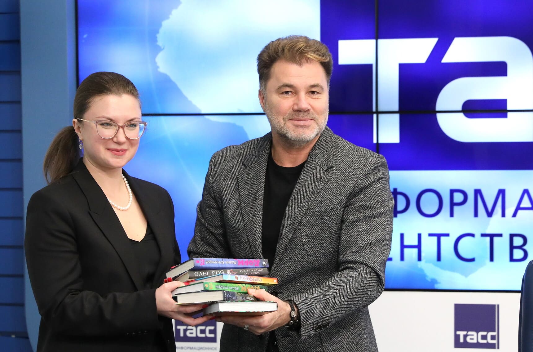 Людмила Рынзина и Олег Рой