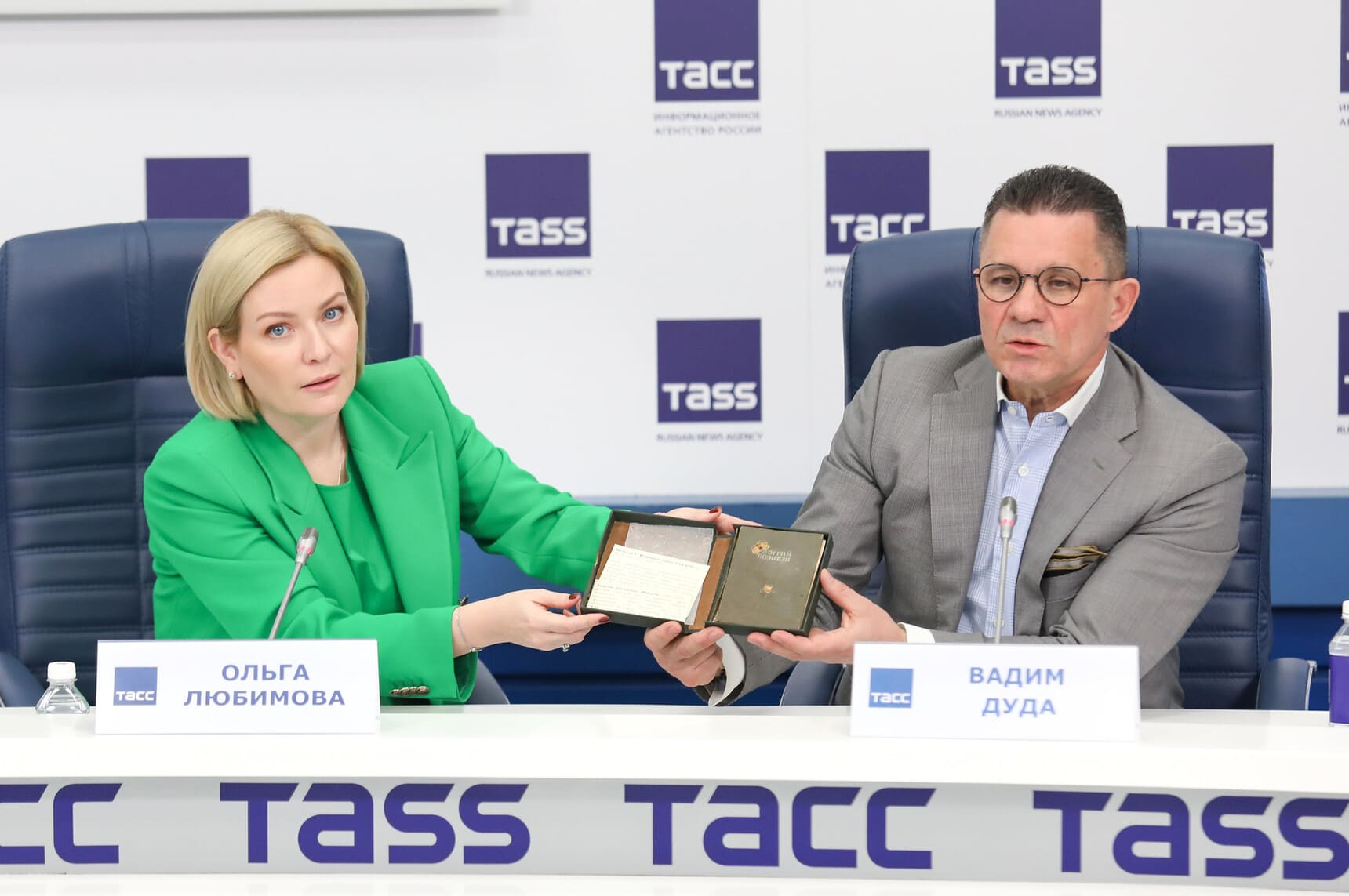 Ольга Любимова и Вадим Дуда