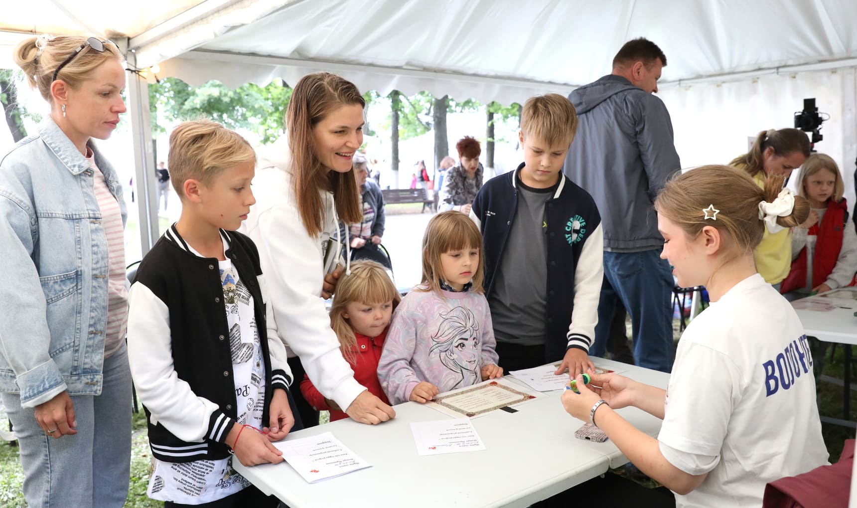 Школа волонтёра РГДБ на фестивале «Китоврас»