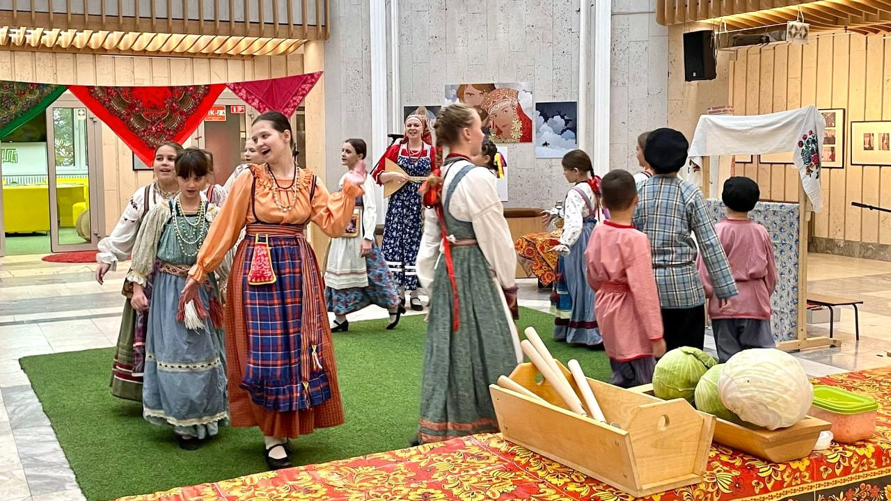 Капустные вечёрки в РГДБ