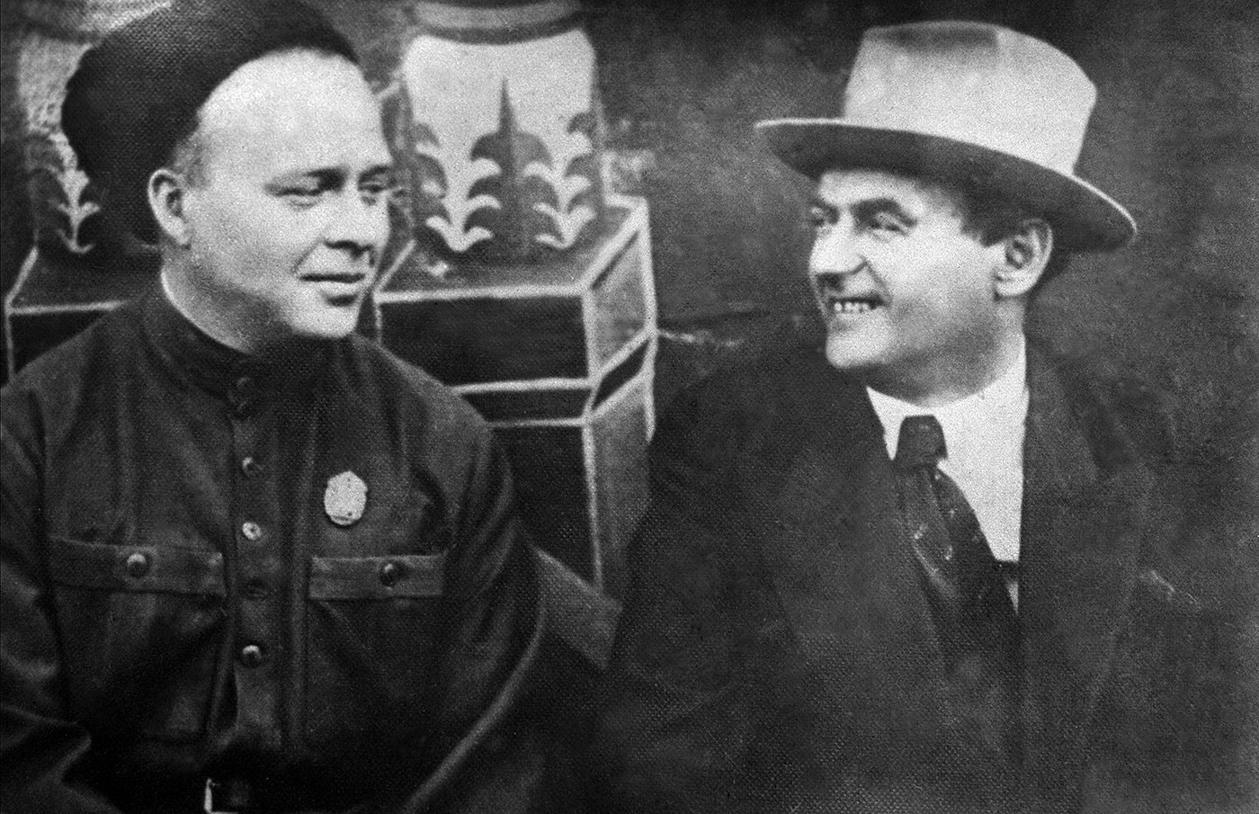 Аркадий Гайдар и Рувим Фраерман