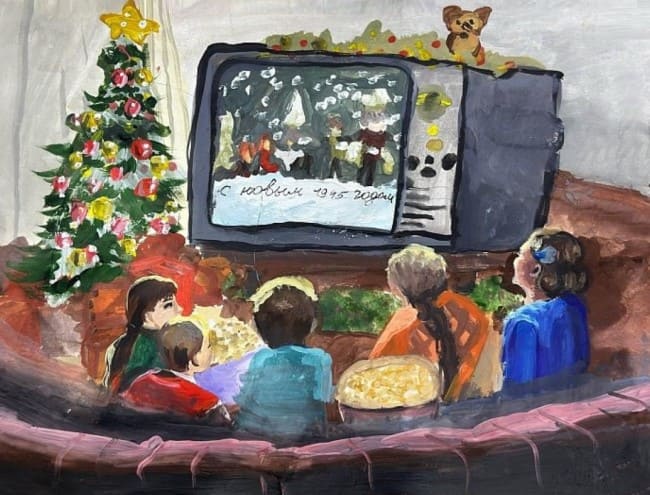 Конкурс «Нарисуй «Ёлку Победы»