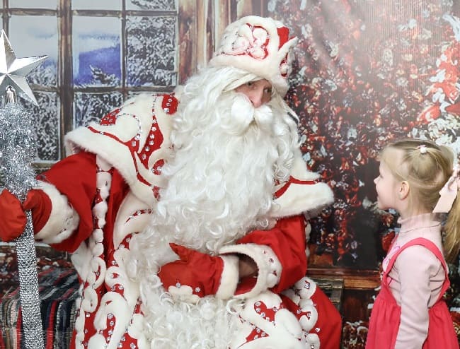 Встречи с Дедом Морозом в РГДБ