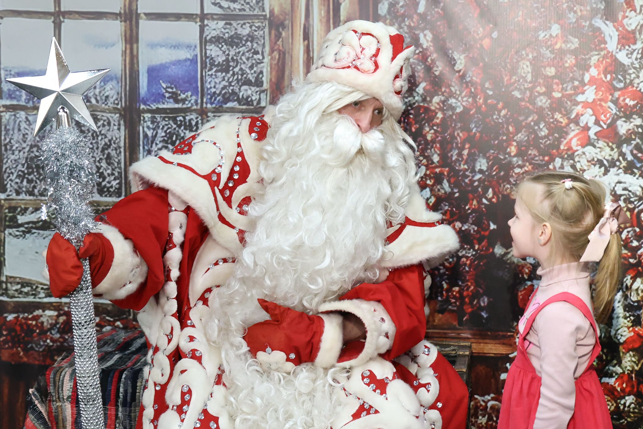 Встречи с Дедом Морозом в РГДБ