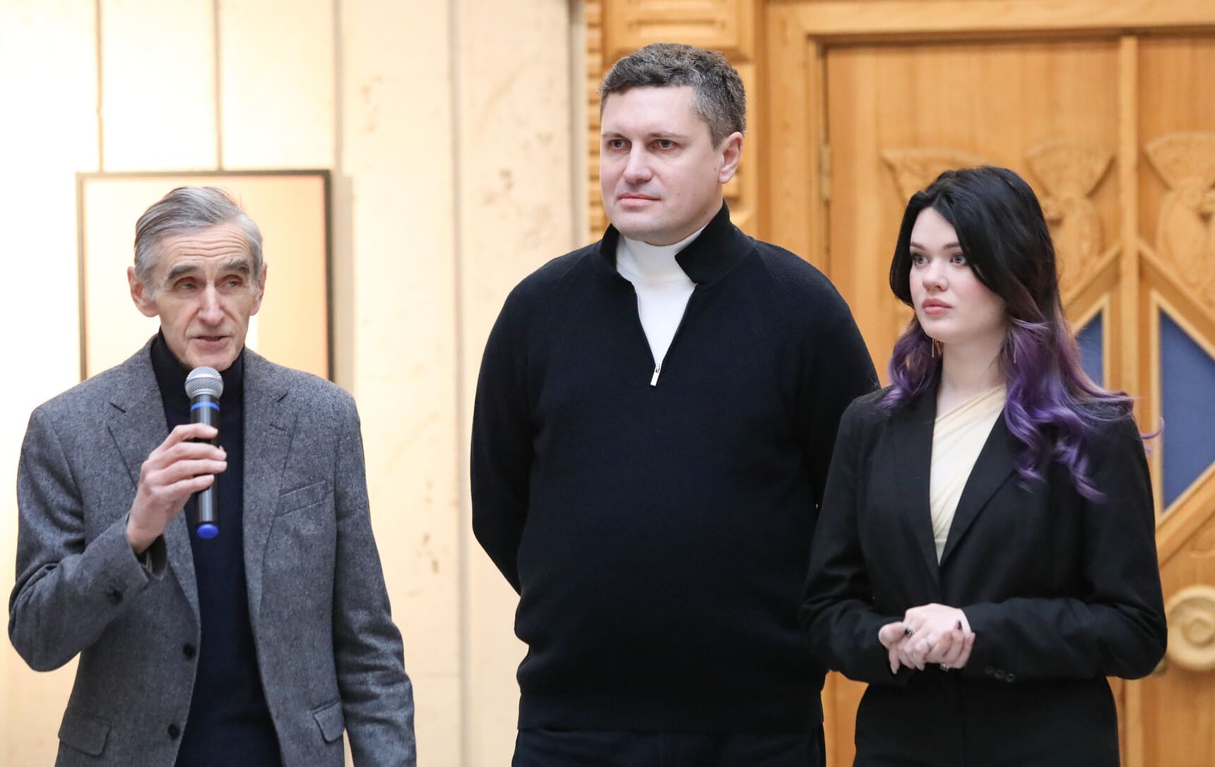 Станислав Соколов, Анатолий Костриков и Ксения Липская