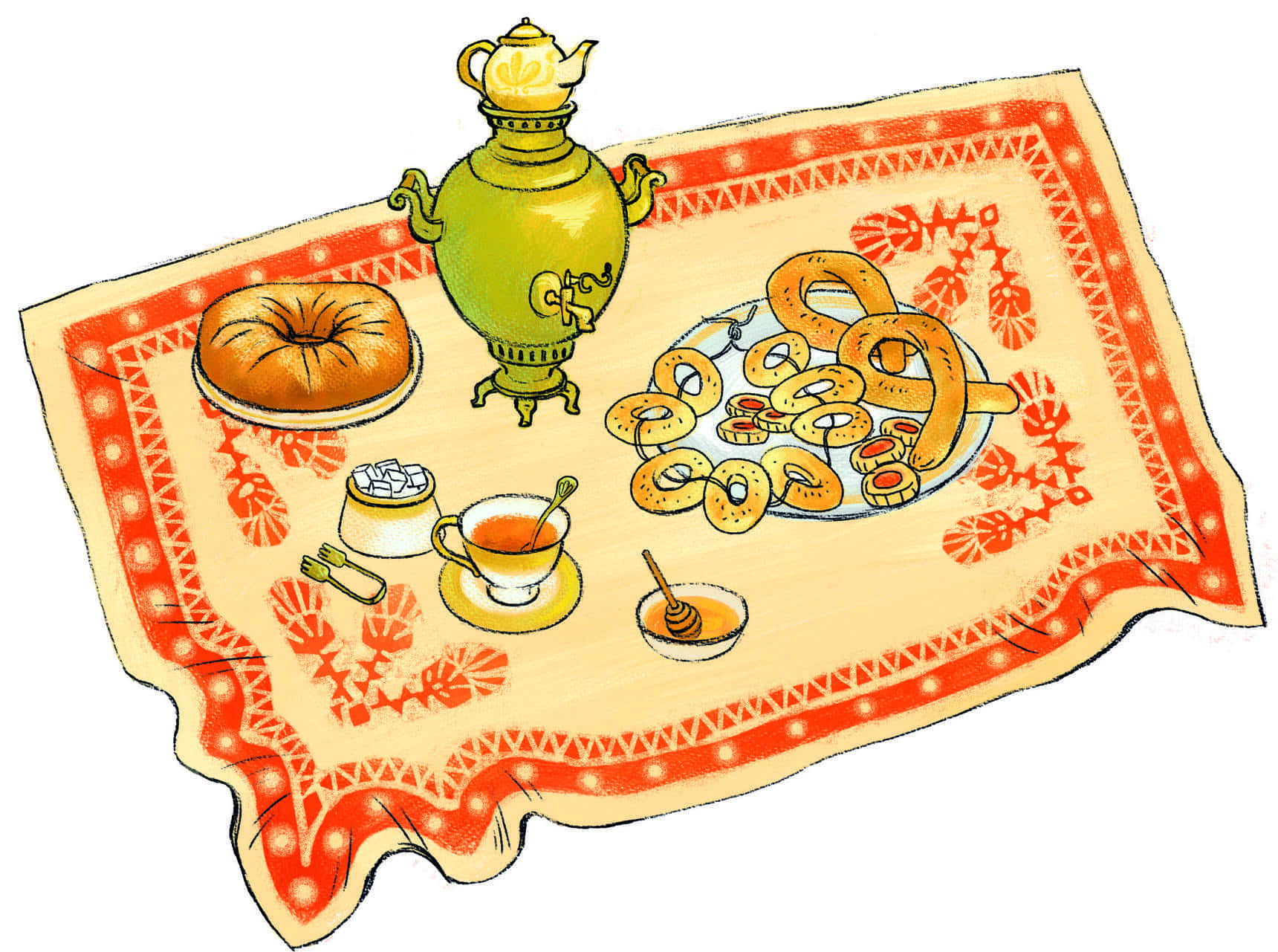 #ЗнайЧитай. Сказка / Скатерть-самобранка