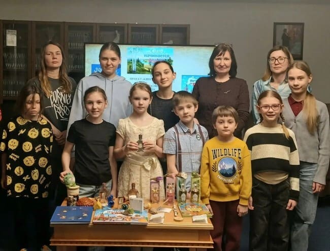 Литературно-ароматное занятие «Душа Родины» 