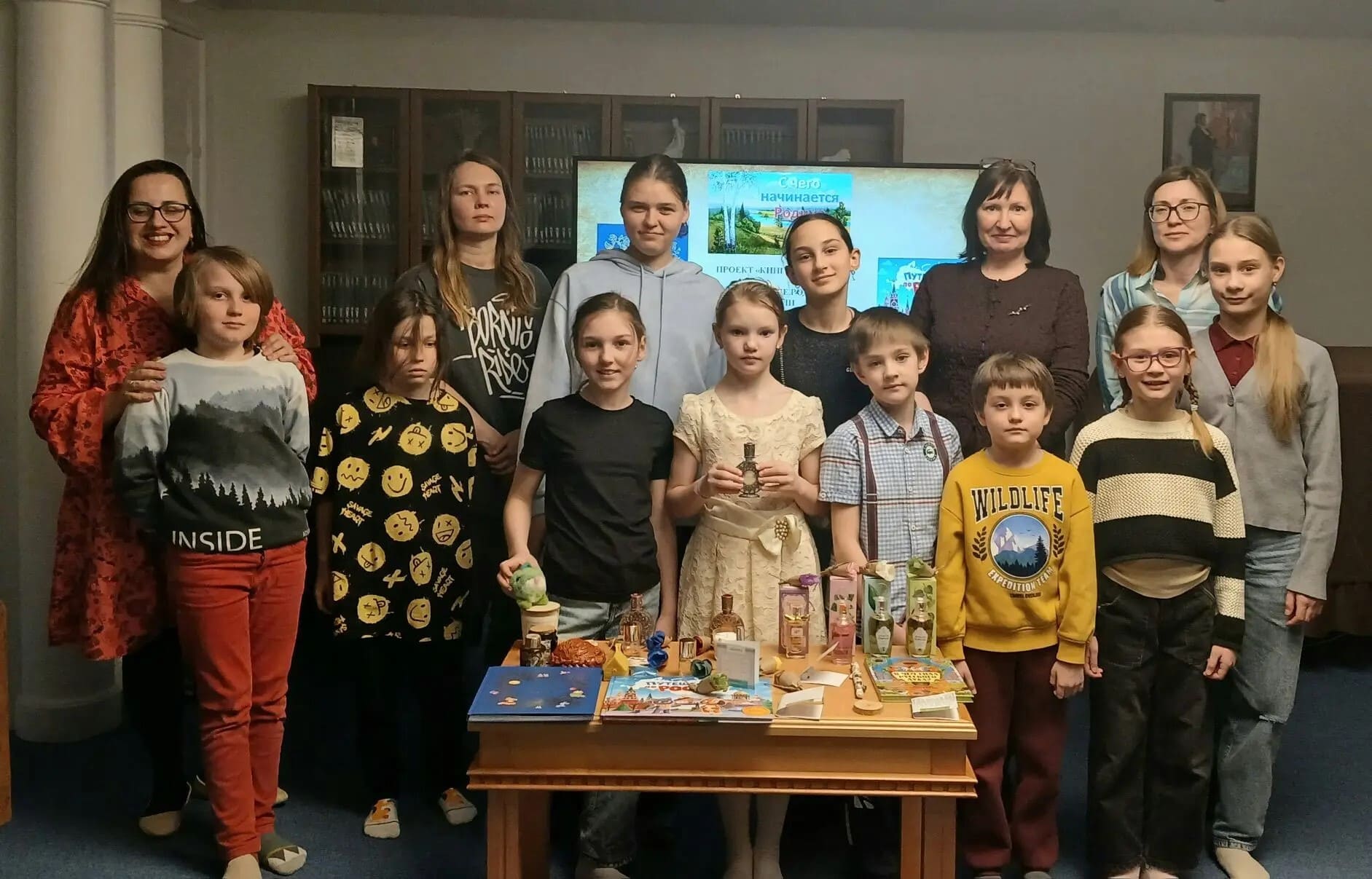 Литературно-ароматное занятие «Душа Родины»