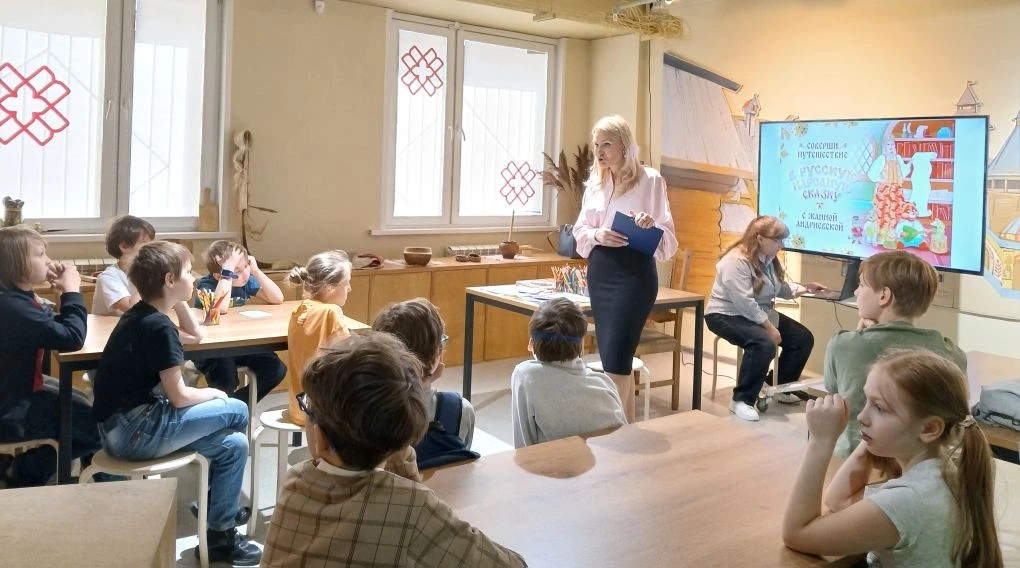 Жанна Андриевская в РГДБ