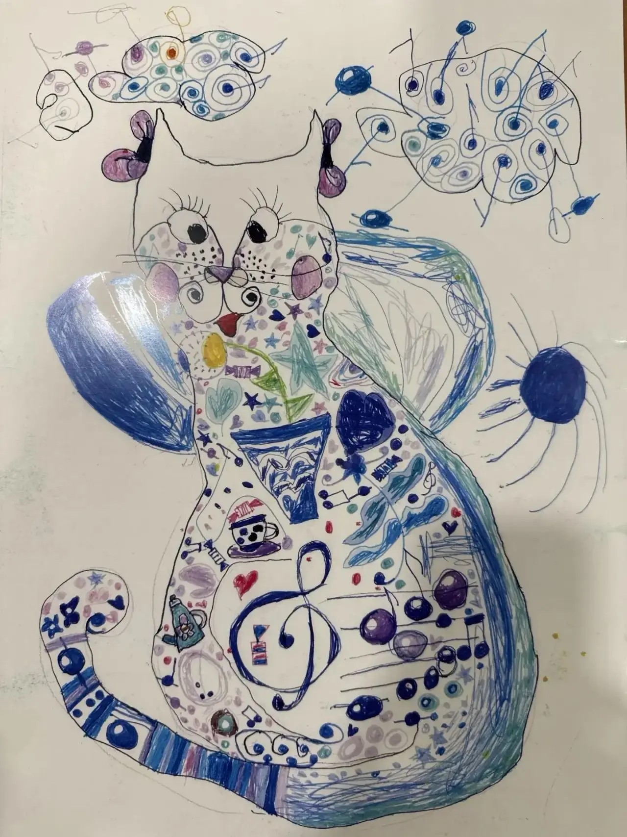 Елизавета Елисеева «Кот Джазик», 7 лет, Москва