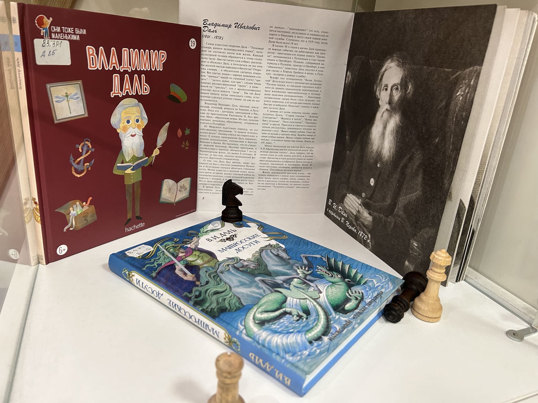 Книжная выставка «Вдаль за Далем»,