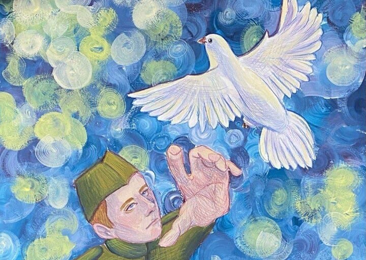 Выставка «Дети рисуют Победу
