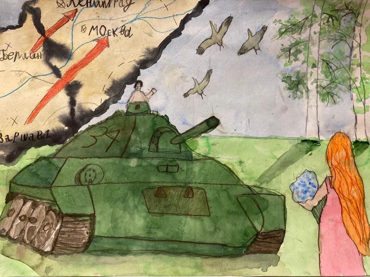 «Подвиги советских танкистов Т-34»