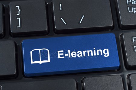 depositphotos 21901439 stock photo button e learning with icon