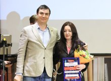 Сергей Шаргунов и Кристина Стрельникова