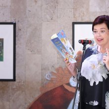 Елена Казакевич в Российской государственной детской библиотеке