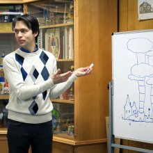 Мастер-класс художника Петера Любаева