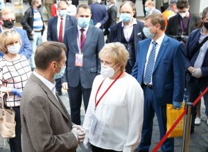 Сергей Нарышкин и Мария Веденяпина