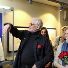 Михаил Жигалов - актёр театра и кино в детской библиотеке