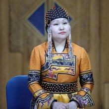 Выступление ансамбля Чиргилчин в РГДБ
