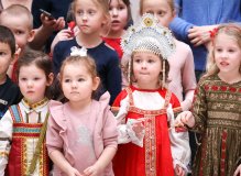 Семейный фольклорный фестиваль «Широкая Масленица» в РГДБ