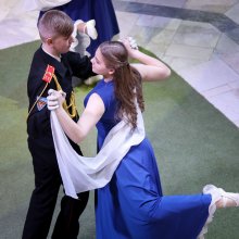 Концерт детских коллективов из кадетских школ в библиотеке