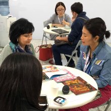 Анастасия Архипова на выставке CCBF 2018 в Шанхае 