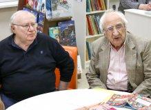 Встреча с детскими писателями Михаилом Грозовским и Александром Тимофеевским в РГДБ