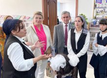 Экскурсия по Национальной библиотеке Таджикистана