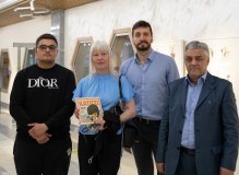 Торжественное открытие выставки «Странствия Катици по Швеции» в РГДБ