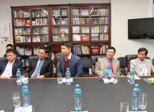 Делегация книгоиздателей из Вьетнама в РГДБ