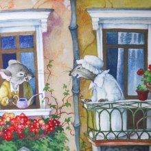 Иллюстрация художника Ольги Ионайтис