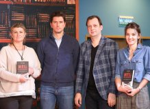 Анжела Лебедева, Денис Безносов, Егор Яковлев и Ольга Мышковская