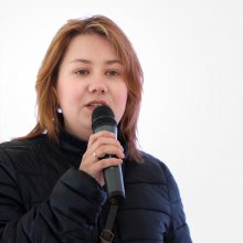 Анастасия Строкина на фестивале Красная площадь