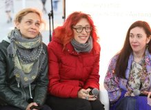 Александра Ивойлова, Майя Лазаренская и Ксения Беленкова