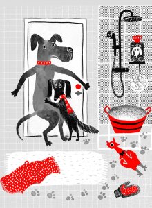 Работа художника-иилюстратора Элины Сильдре (Таллинское триеннале иллюстрации)