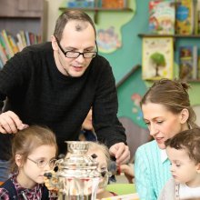  Кинокритик Алексей Юсев на «Мармеладном дне» в РГДБ