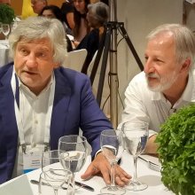 Владимир Григорьев и Игорь Олейников на IBBY 2018 в Афинах