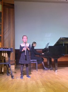 Концерт учащихся детской музыкальной школы им. В. А. Моцарта «Музыка без границ» в РГДБ