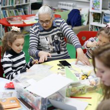 Мастер-классы в Библионочь в РГДБ.