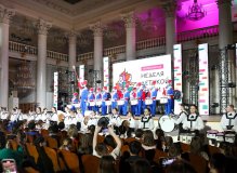 Ансамбли «Девчонки в ритме» и «Знаменские барабанщики»