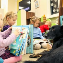 "Читаем с собакой" в Российской государственной детской библиотеке